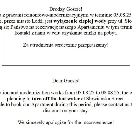 Apartment Citystay Slowianska In *